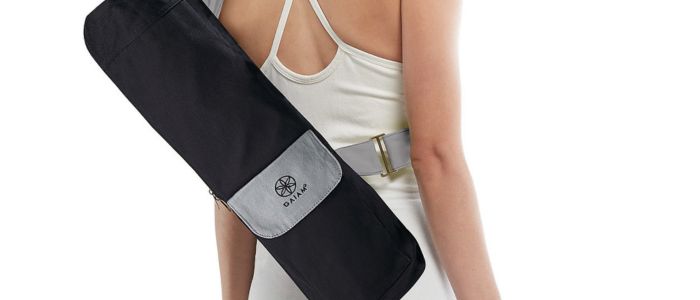 Gaiam Full-Zip Cargo Pocket Yoga Mat Bag